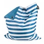Coussin maxi big bag impermeable 110x130cm calypso navy