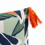 Coussin coton imprime 45x45cm palma
