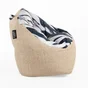 Fauteuil marco deperlant polyester imprime paille 70xh80cm savannah