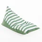 Pouf berlingot polyester imprime l.140 x h.90 cm gui