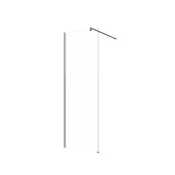 Paroi de douche italienne EASY ep 6mm largeur 67-68.5cm h195cm vt/ch