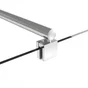 Paroi de douche à l'italienne verre transparent, l.80 cm, Ep.6 mm chromé Easy