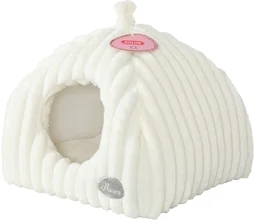 Igloo chat/petit chien ouat Naomi beige 41x41x40cm