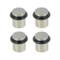 4 mini butées à visser diam 20 hauteur 25 nickel