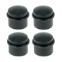 Lot de 4 butées de porte de sol LINEA BERTOMANI Bu310x4/101e bois noir Diam.3.5 x H.3.5 cm