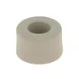 Butée de porte à visser CHRISLIGNE Bu170/25/30w poli beige Diam.4 x H.2.5 cm