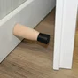 Butée de porte aimanté LINEA BERTOMANI Bum286/1e bois brut hêtre L.8.5 x H.3 x l. cm