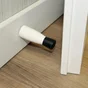 Butée de porte aimanté LINEA BERTOMANI Bum286/5e bois peint blanc L.8.5 x H.3 x l. cm