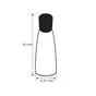 Butée de porte aimanté LINEA BERTOMANI Bum286/5e bois peint blanc L.8.5 x H.3 x l. cm