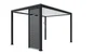 Persienne en aluminium coloris gris anthracite 93 cm pour pergola Prima 4x3