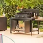Table roulante pour cuisine extérieure FORGE ADOUR