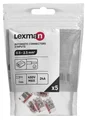 Lot de 5 bornes automatiques, 2.5mm² pour rigide LEXMAN 2 FILS