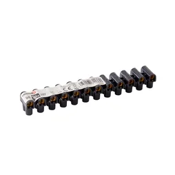 Barrette de 12 dominos électriques, 6mm² pour rigide et souple LEXMAN