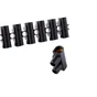 Barrette de 12 dominos électriques, 16mm² pour rigide et souple LEXMAN