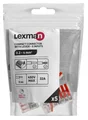 Lot de 5 minibornes à levier, 4mm² pour rigide et souple LEXMAN 5 FILS