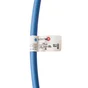 Gaine thermorétractable bleu, L.1 m x l.0 mm, Diam.6 mm, LEXMAN