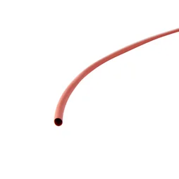 Gaine thermorétractable rouge, L.1 m x l.0 mm, Diam.3 mm, LEXMAN