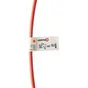 Gaine thermorétractable rouge, L.1 m x l.0 mm, Diam.3 mm, LEXMAN