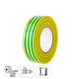 Ruban adhésif, L.20 m x l.19 mm jaune / vert, LEXMAN
