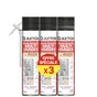 Lot de 3 mousses expansive multi usages <0.1% iso axton blanc 500 ml