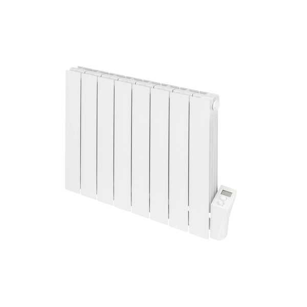 Radiateur électrique inertie fluide 1500 W blanc