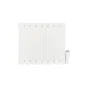 Radiateur électrique inertie fluide 1500 W blanc
