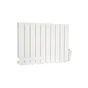 Radiateur électrique inertie fluide 1800 W blanc
