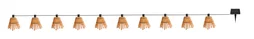 Guirlande solaire 10 led MALOYA blanc chaud WATT & HOME