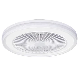 Ventilateur de plafond RAFAGA diam.47cm LED cct/dimmable rgb blanc INSPIRE