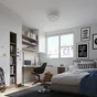 Ventilateur de plafond RAFAGA diam.47cm LED cct/dimmable rgb blanc INSPIRE