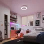 Ventilateur de plafond RAFAGA diam.47cm LED cct/dimmable rgb blanc INSPIRE