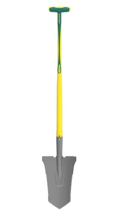 Louchet à bêcher acier trempé LEBORGNE manche fibre de verre L.150 cm