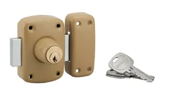 Verrou corvette cylindre, 40 mm, bronze