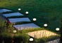 Balise solaire à piquer Solaray, blanc chaud, guirlande de 10 spots, LUMISKY