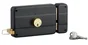 Serrure en applique THIRARD 140 x 72mm, à tirage, horizontal, ouverture à droite