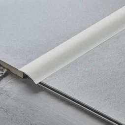 Barre de seuil adhésive aluminium mat, l.30 mm x L.166 cm ARTENS