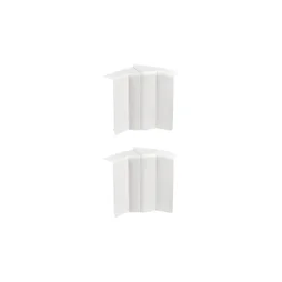 Angles interieur pour Goulotte 10 x 10 mm blanc lot de 2 tehalit