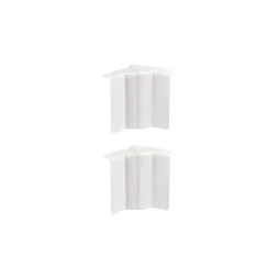 Angles interieur pour Goulotte 15 x 15 mm blanc lot de 2 tehalit