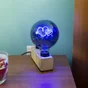 Ampoule led à filament décorative, globe 125mm E27, 8lm = 1W, 2 cœurs