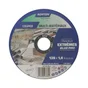 Lot de 3+1 disques 125x1,6 tous mat NORTON