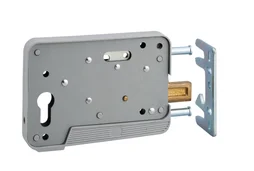 Serrure de garage horizontale sans cylindre pour porte de garage THIRARD