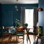 Peinture boiserie bleu paon satin DULUX VALENTINE Valenite 0.5l