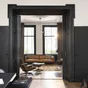 Peinture boiserie noir satin DULUX VALENTINE Valenite 2l
