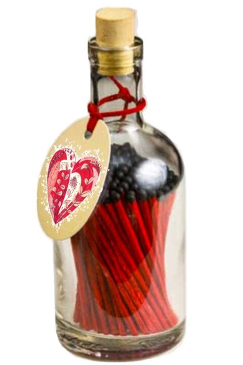 Bouteille de 125 allumettes Scandinavian