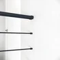 Support mural de départ pour balustrade aluminium noir, Alya ARTENS