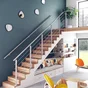 Garde-corps aluminium gris 2m pose à plat, Alya ARTENS, en kit