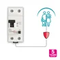 Interrupteur differentiel 30ma 63a type a lexman a vis