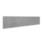 Lot de 3 plinthes Shala,gris, h. 8 x h. 45 cm, Ep.6.7 mm
