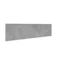 Lot de 3 plinthes Shala, gris clair, h. 8 x h. 33.3 cm, Ep.6.5 mm