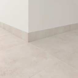 Lot de 3 plinthes Shala,beige, h. 8 x h. 33.3 cm, Ep.6.5 mm